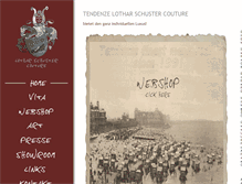 Tablet Screenshot of lotharschuster.com